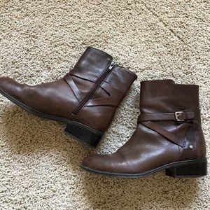 Ralph Lauren leather booties